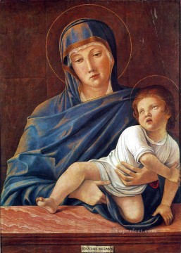 ジョバンニ・ベリーニ Painting - マドンナと子供 ルネサンス ジョヴァンニ・ベリーニ